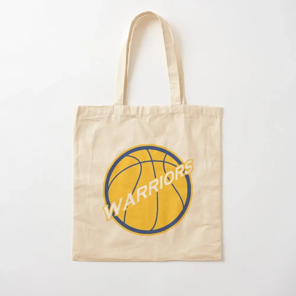 Golden State blue basketball logo Tote Bag shoping bag personalized Customizable cute