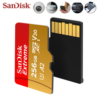 Lexar Extreme V30 microSD TF Card Original Memory Card for Drones Action Camera Max 190Mb/s Micro SD Card 32GB 64GB 128GB 256GB