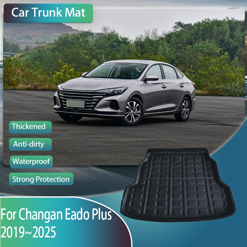 

Car Trunk Storage Pad For Changan Eado Plus 2019 2020 2021 2022 2023 2024 2025 Anti-dirty Cargo Carpet Boot Mat Auto Accessories