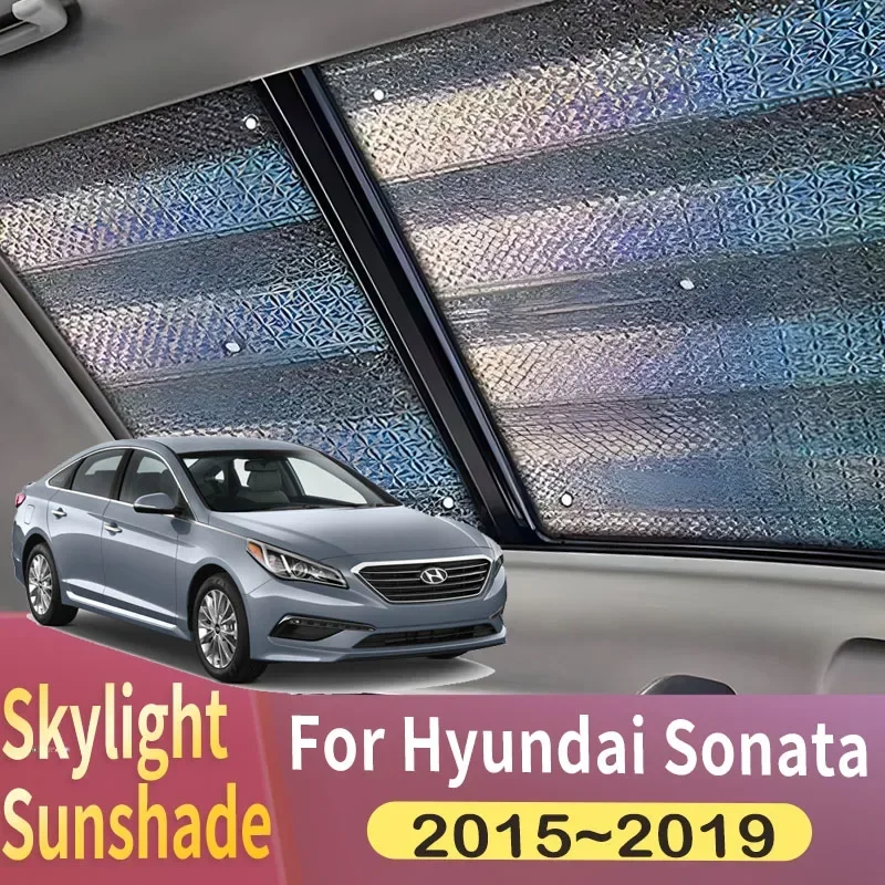 

Sunroof Sunshade Suitable For Hyundai Sonata LF MK7 2015~2019 2016 2017 Car Panoramic Roof Heat Shield Window Sunshade Anti-UV