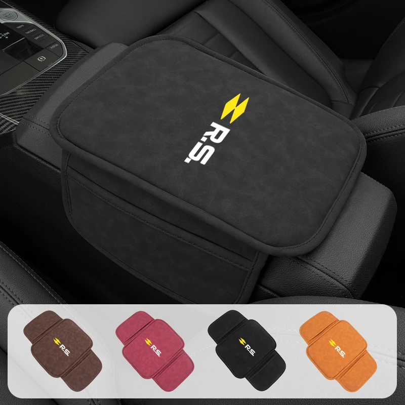 

Car Armrest Mat Arm Rest Protection Cushion Interior Accessories For Renault QM6 Kardian Rafale Espace Trafic AUSTRAL Kangoo