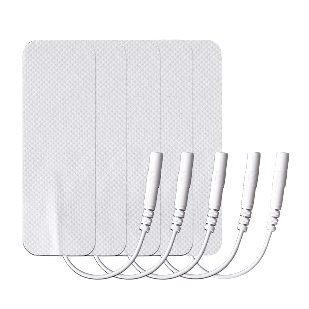 10pcs Electrode Pads Self Adhesive Electrical Muscle Stimulator Massager Replacement Tens Pulse Slimming Massage Stickers