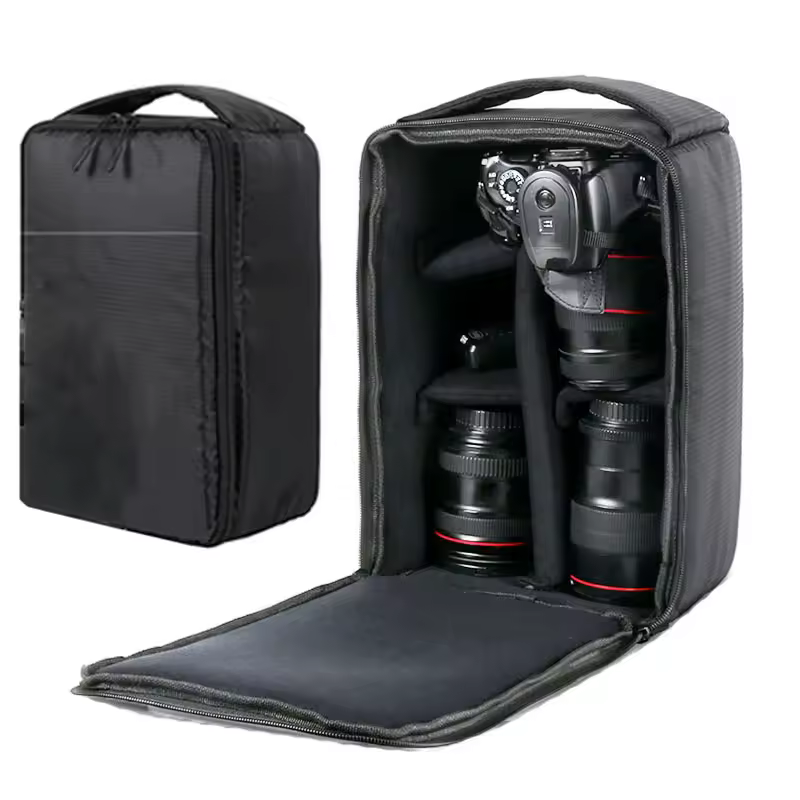תיק מצלמה DSLR עמיד למים תיק גב מולטי-פונקציונלי למצלמה חיצונית וידאו דיגיטלית תיק צילום למצלמה ניקון קנון עדשת DSLR