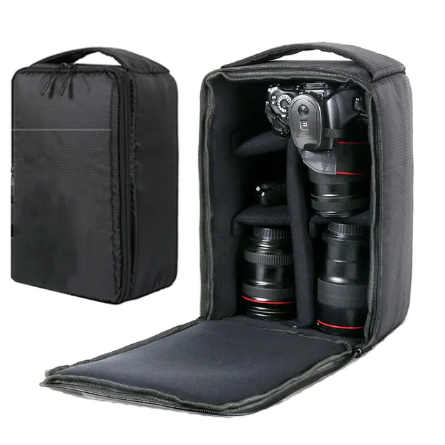 Waterproof DSLR Camera Bag Multi-functional Camera Backpack Outdoor Video Digital Camera Photo Case for Nikon Canon DSLR Lens Waterproof DSLR Camera Bag Multi-functional Camera Backpack Outdoor Video Digital Camera Photo Case for Nikon Canon DSLR Lens