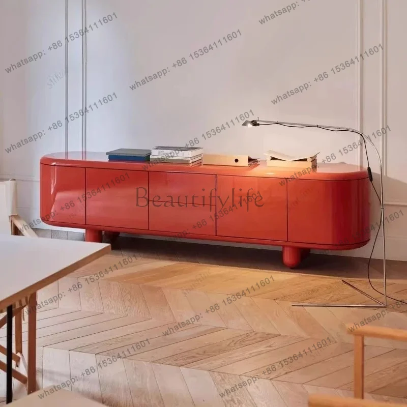 FG Light luxury lacquered TV cabinet modern decorative cabinet sideboard