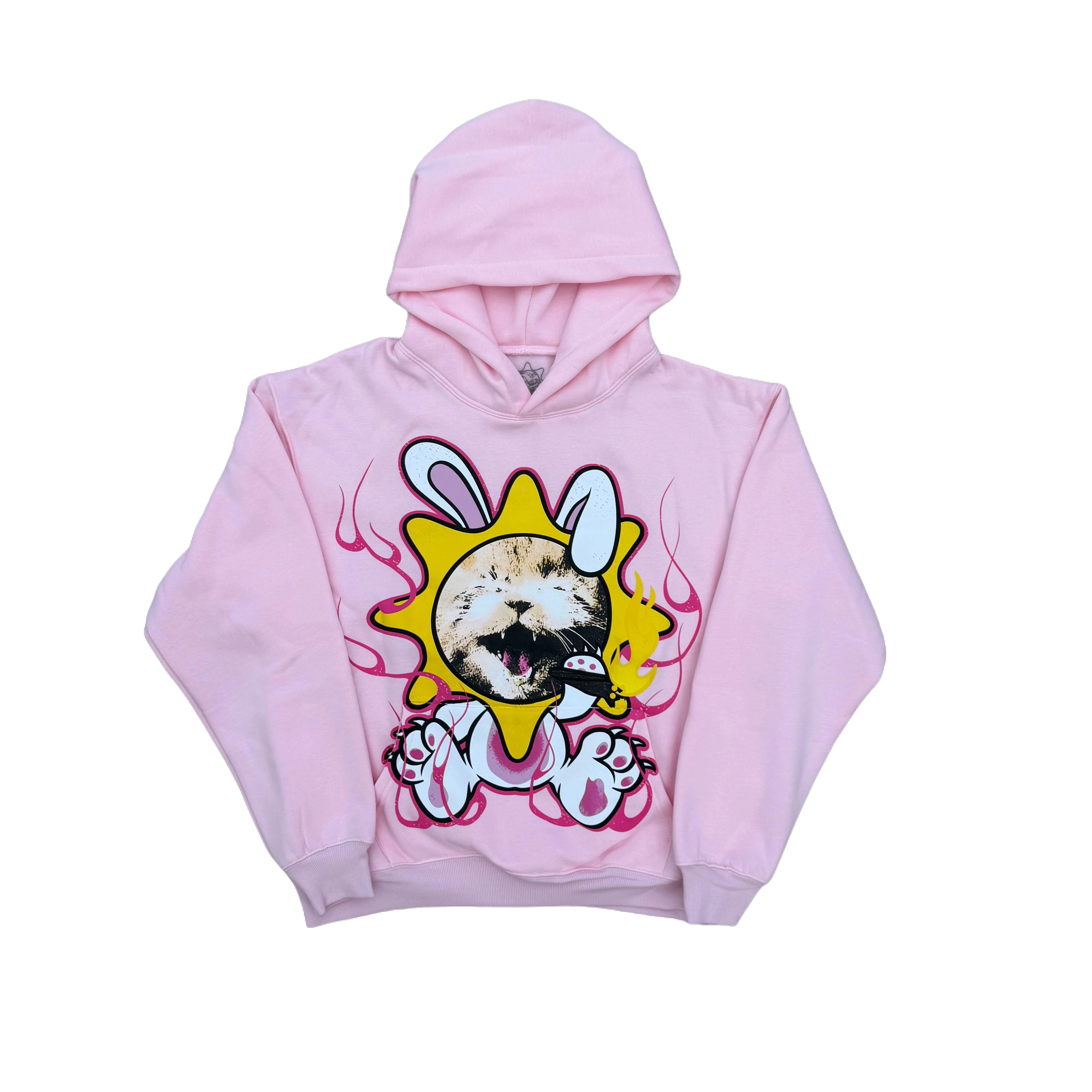 New Men Che I Rot Say so Says Tour Cat Pink MERCH Pullover Hoodies Hoody Hooded Sweatshirts velvet Cotton Thick Fleece US F55