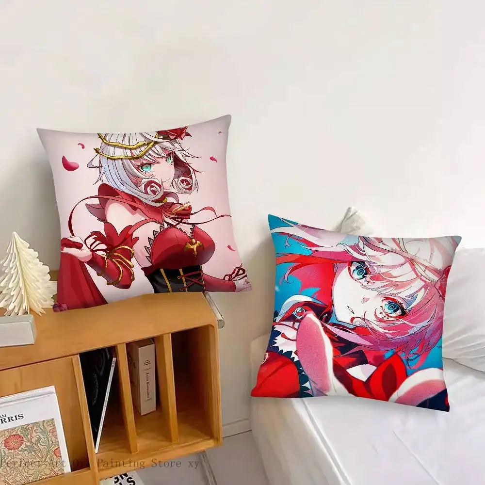 Destination Animation Takt Op D-Destiny Pillow Case Fashion Square Pillowcase Bedroom Sofa Room Ins Decoration Leisure