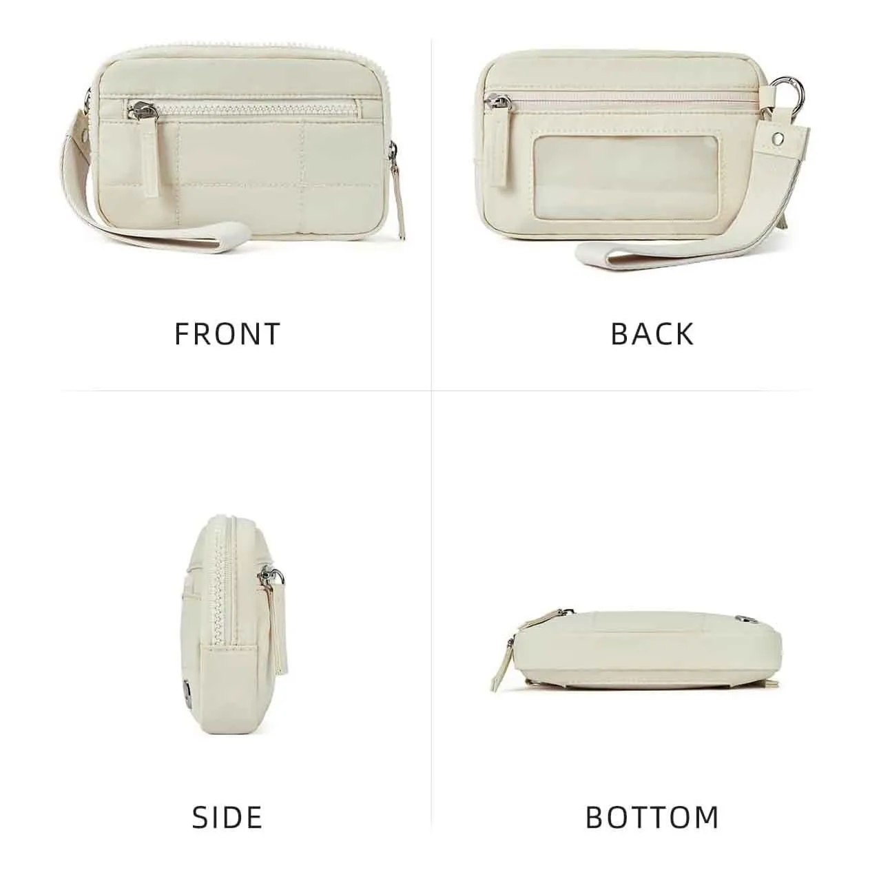 2025 Multifunction Passport Holder Transparent Travel Wallet Portable Waterproof Credit Card Ticket Document Storage Bag