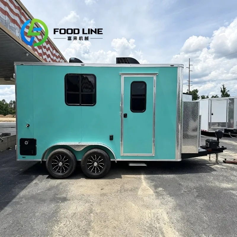 Pet Grooming Trailer with Viewing Window, Custom Color&Logo Ideal for Mobile Dog & Cat Bathing, Pet Trimming Pet Salon Startup