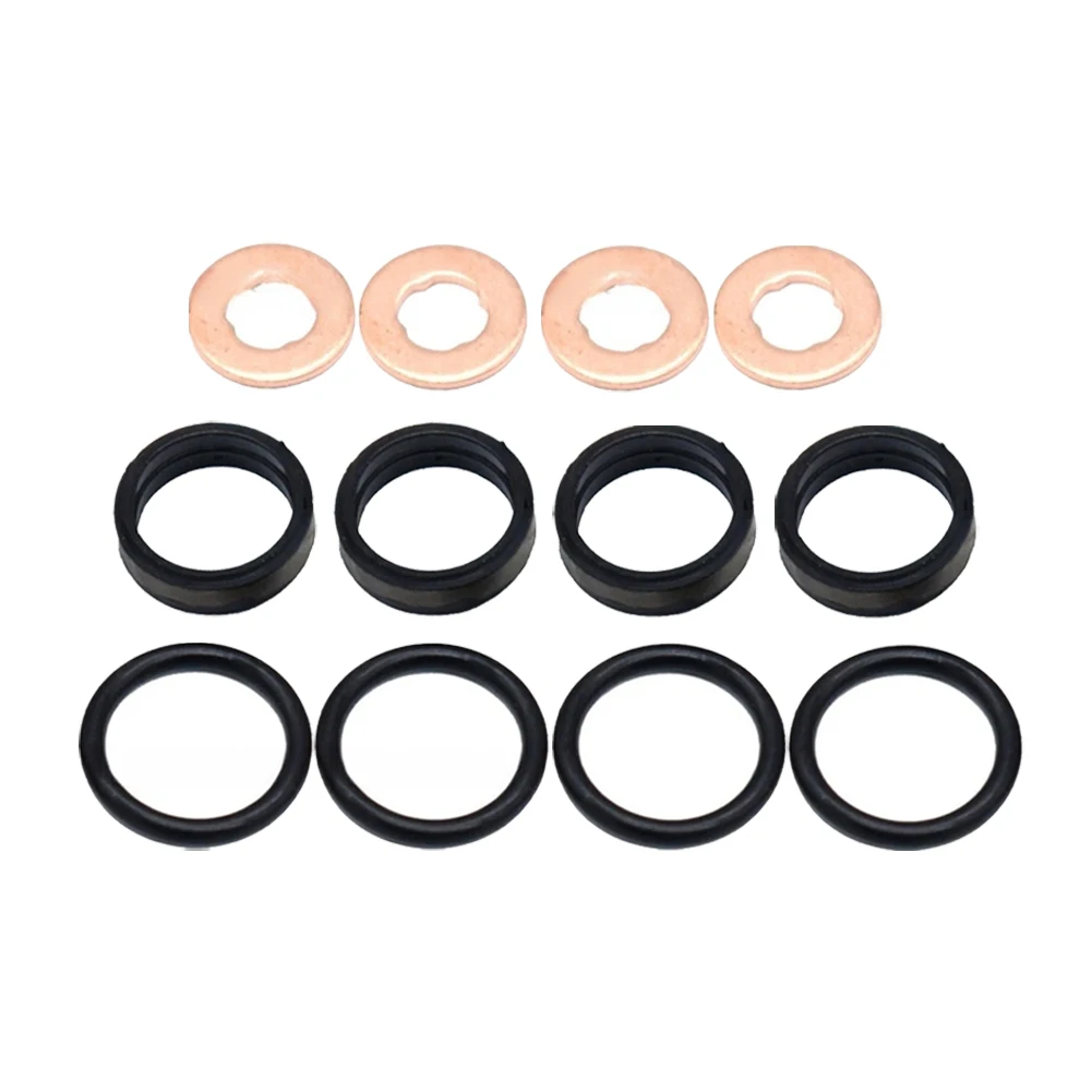 

12 уплотнительных колец (шайб) для топливных форсунок 90502704 для Vauxhall, Opel, Astra G, Omega B, Zafira A, двигателей 2.0DI, 2.2DTI