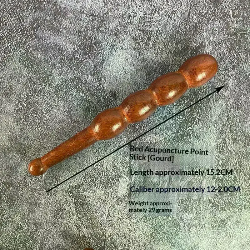 1PCS Wooden Reflexology Sticks Foot Hand Massage Wooden Stick Tools Thai Face Neck Back Waist Massager Trigger Points