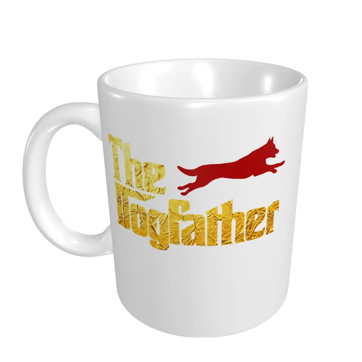 Mark Cup Mug Belgian Malinois The Dog Father DAD Coffee Mugs Tea Milk Water Cup Travel Mugs Office Home