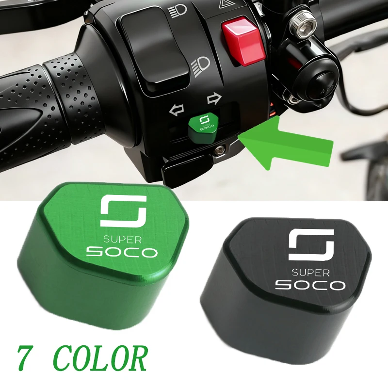 

For Super Soco CPx CUmini CUx TC Max Steering Switch Accessories Motorcycle Steering Signal Switch Buttons Replacement parts