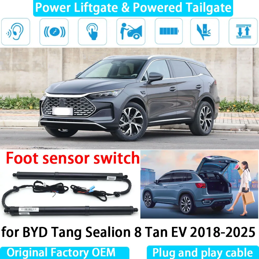 

for BYD Tang Sealion 8 Tan EV 2018-2025 Automatic Electric Power Liftgate Powered Tailgate Strut Tail Gate Lift System