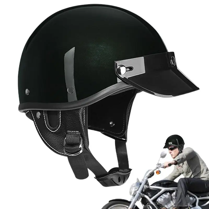 

Dirt Bicycle Head Cover Half Outdoor Head And Face Protection Street Riding Hard Head Caps Face Protection Bicycle Riding Caps
