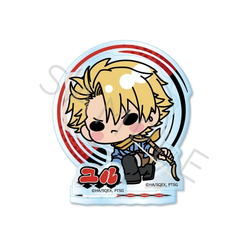 Daemons of the Shadow Realm 10CM Cute Chibi Anime Acrylic Stand Figure Desk Decoration for Anime Fans Collectible Toy Keychain
