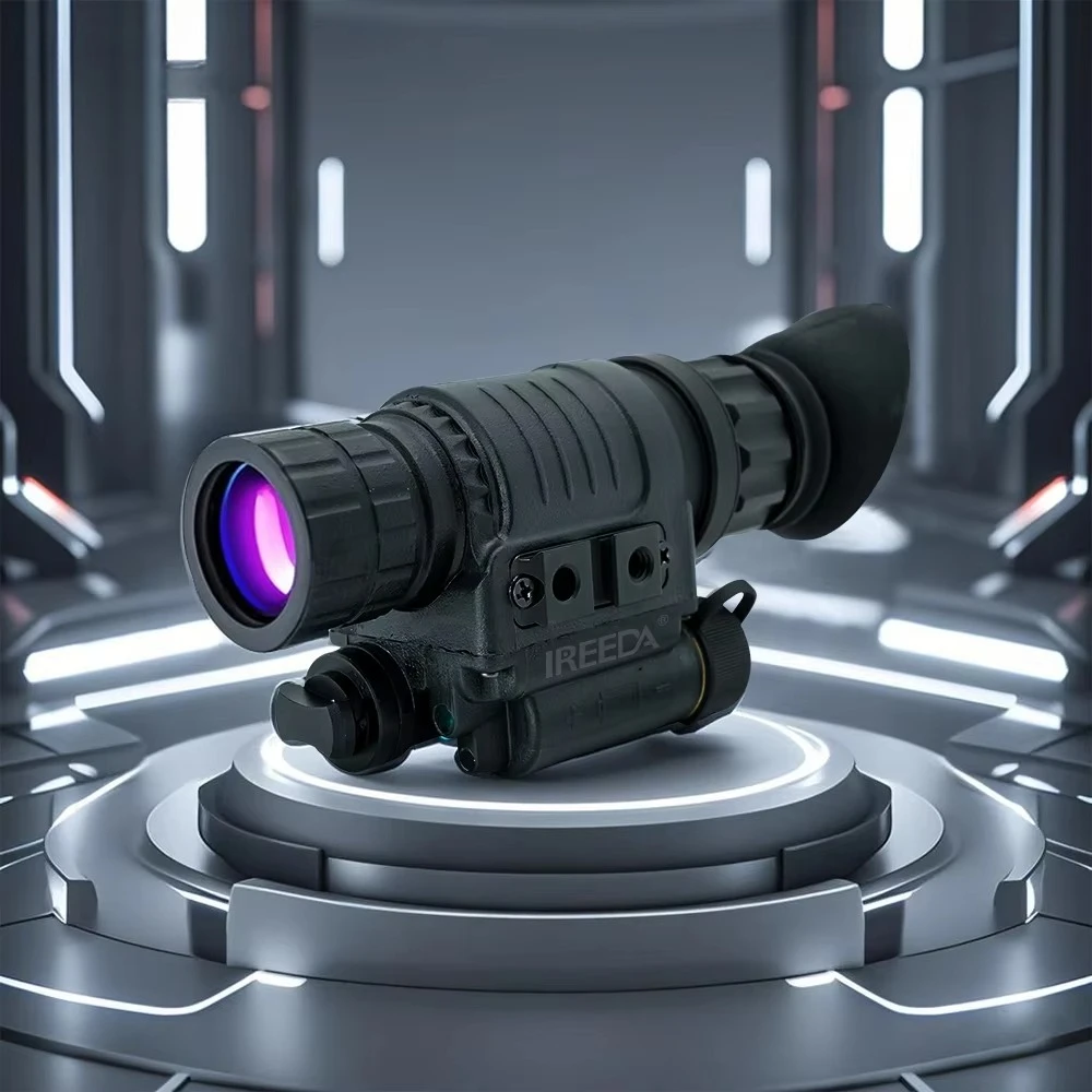 

New Arrival NVM22 Night Vision Monocular Pvs14 with Green Phosphorus Image Intensifer Tube FOM1400+ FOV40°