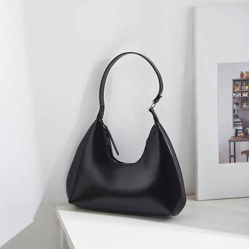 

Летняя женская сумка на плечо, новая однотонная простая сумка подмышками, верхняя сумка, дешевая женская сумка, модная повседневная сумка на плечо