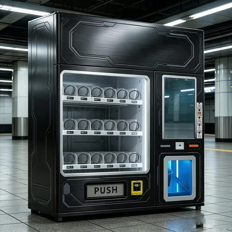 Commercial Smoothie Slush Machine Self Service Cold Drink Juice Dispenser Touch Screen 3 Layer Cooling Cabinet For Shop Sale