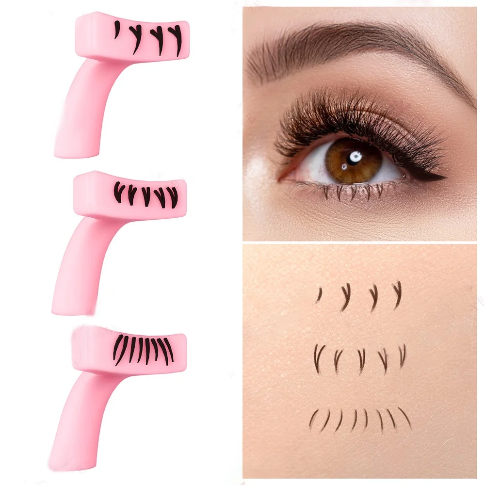 

New Fashion Lower Eyelashes Seal Three-dimensional Multifunctional Bottom Eyelash Eyeliner Lazy Artifact Eyelash Seals