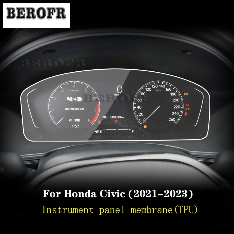 pelicula-protetora-tpu-interior-do-carro-membrana-do-painel-de-instrumentos-velocimetro-para-honda-civic-anti-risco-tela-lcd-2021-2023