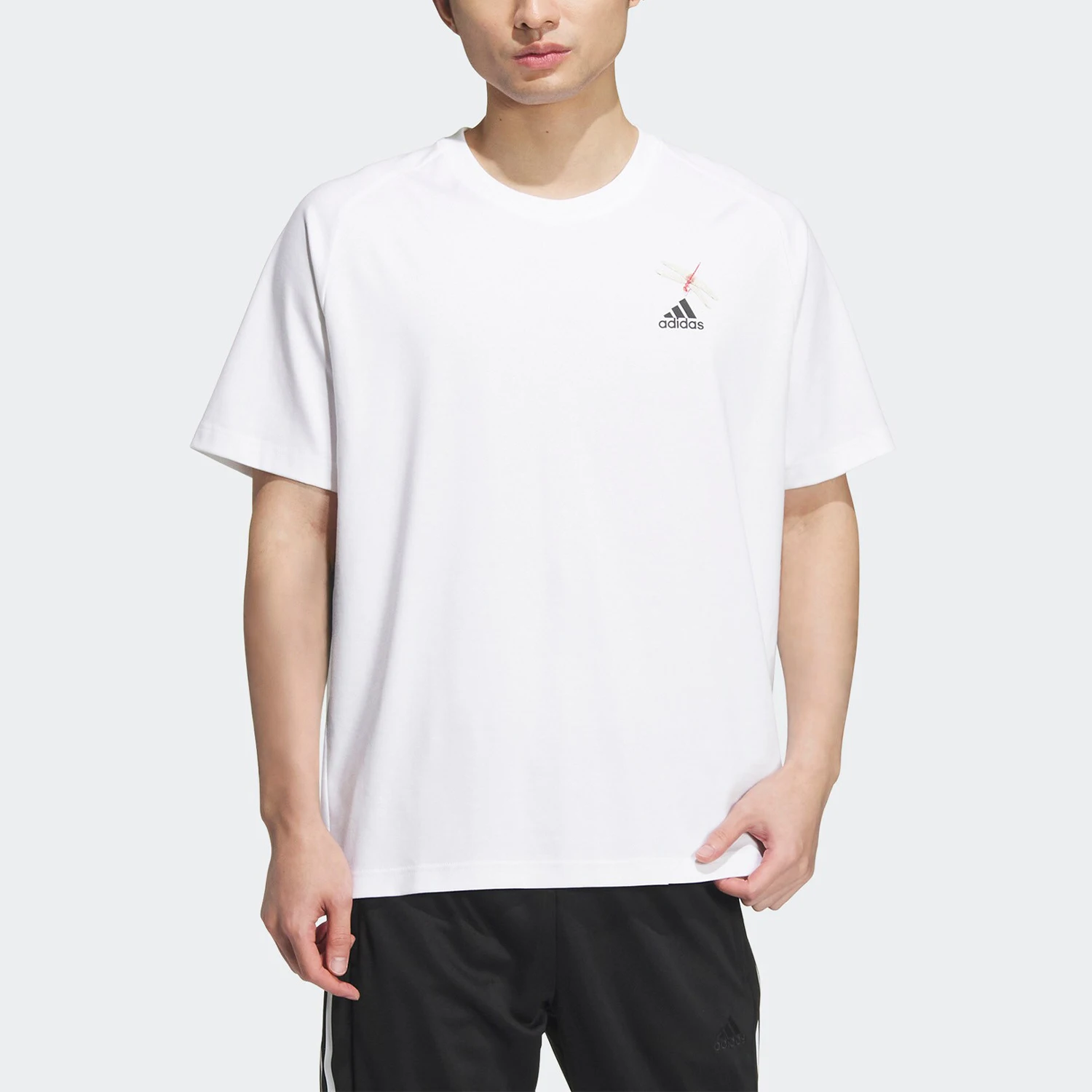 

Adidas genuine New Men's Minimalist Casual Knit T-Shirt JF0791