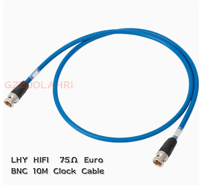 LHY Professional Fever HIFI 50 75 Euro BNC 10M Clock Cable Digital Coaxial Audio Signal Connection