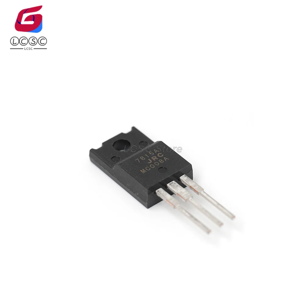 5Pcs/Lot Original 7815A 7915A 3-Terminal Positive Voltage Regulator 1 Output 1.5A PMIC Linear Chip TO220F JRC7815A JRC7915A