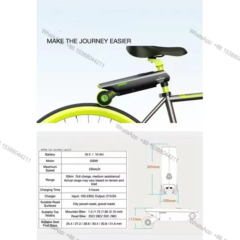 Hot Sale Power Wheel Bicycle Electric for Mountain Bike and Road Bike P.wheel Bicycle Motor Ebike Conversion Kit