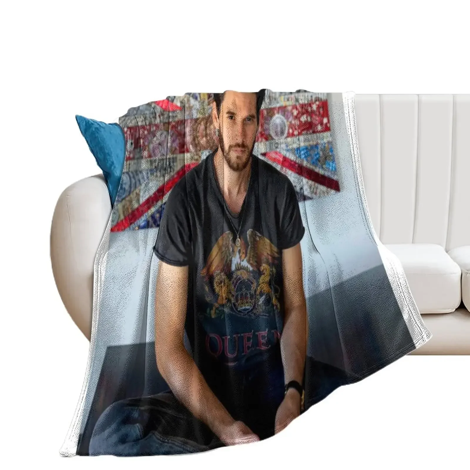 

Ben Barnes on his Piano Throw Blanket For Sofa Thin Winter beds Blankets