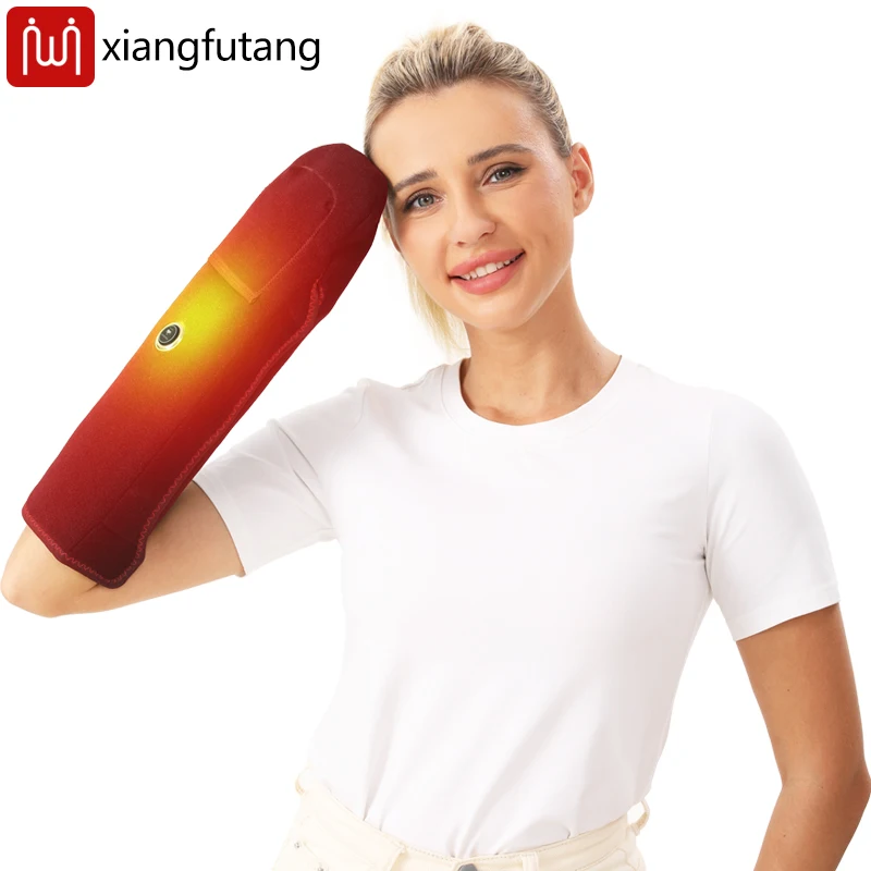 

Heated Hand Forearm Brace Pain Relief Fatigue Injury Physiotherapy Rehabilitation Muscle Relaxation Wrist Joint Arthritis Family