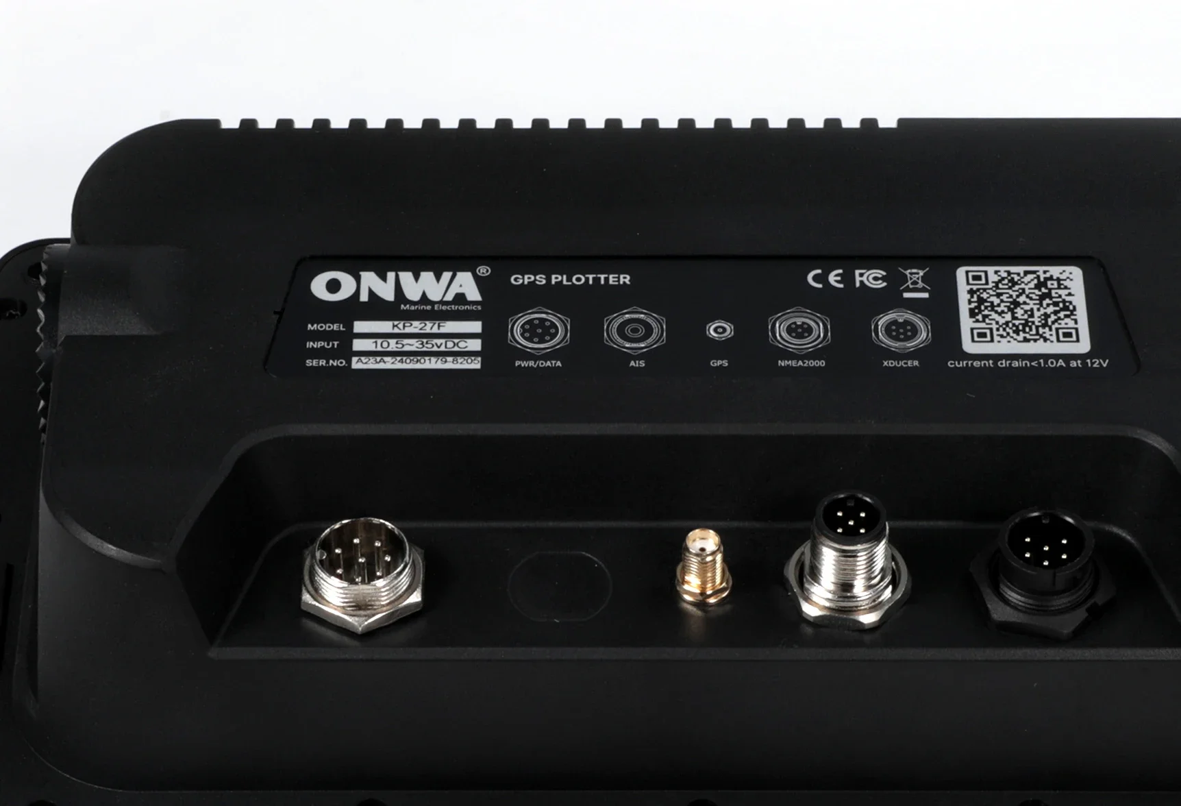 ONWA KP-27F 7 بوصة نظام تحديد المواقع البحرية الرسم البياني البحرية المدمج في صياد السمك عمق أسلم السونار صياد السمك مع محول الأسماك