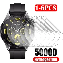 Protecteur d'écran compatible pour Huawei Watch GT4 GT3 GT2 GT 4 46MM 41MM GT 3 SE GT 3 Pro GT 2 46MM 42MM film de protection hydrogel