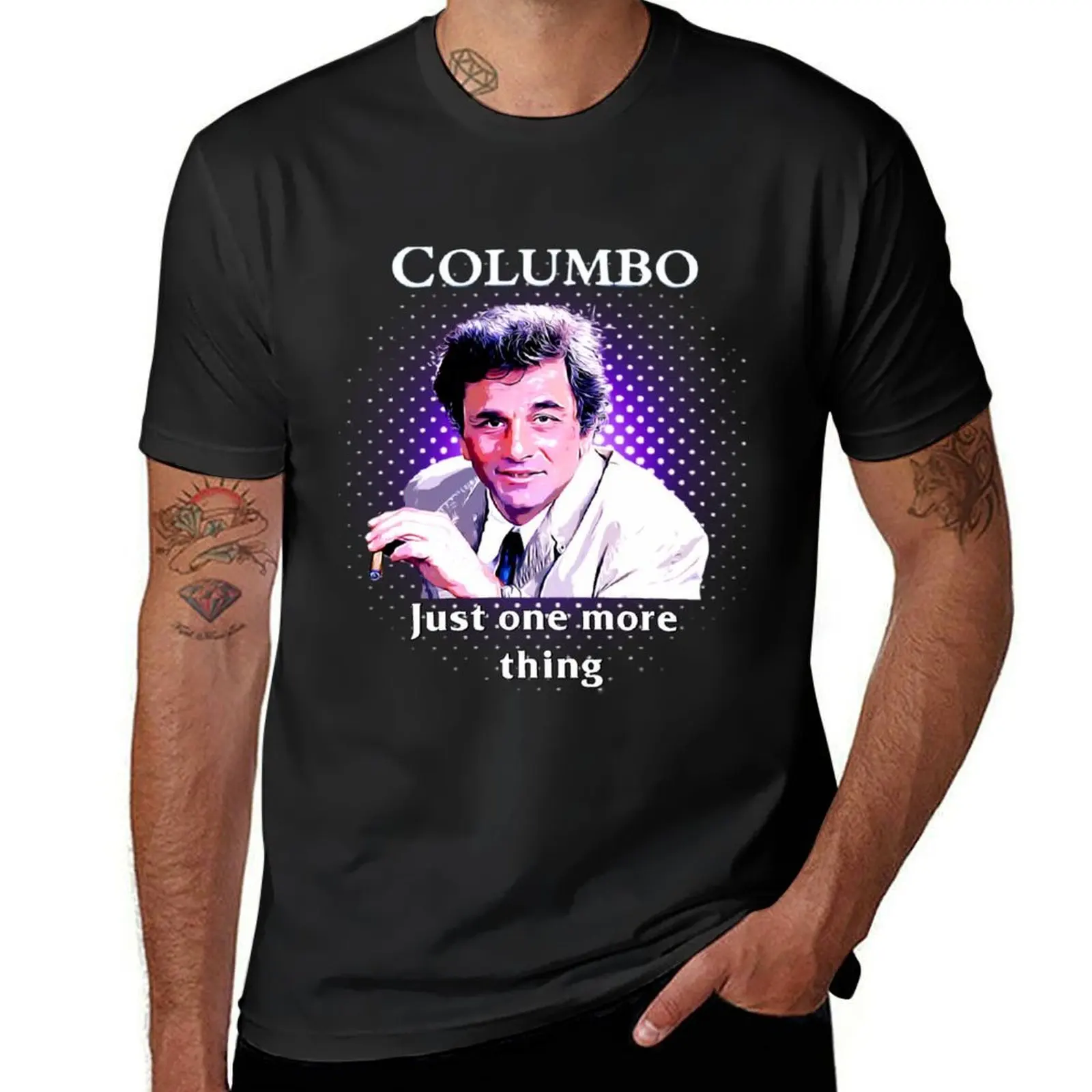 Columbus, TV series T-Shirt oversizeds heavyweights men clothes