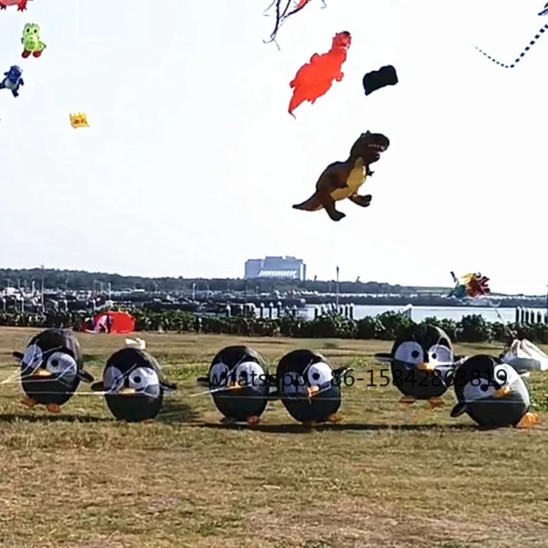 ペンギン凧ペンダント、テントウムシ凧、歩行可能凧、飛行しない凧、リップストップナイロン製屋外ゲーム玩具、スポーツ凧、ウィンドソック、鯉、潍坊凧