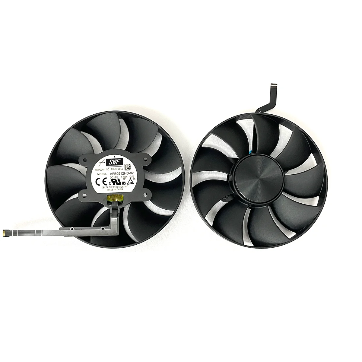 Imagem -03 - Ventilador de Refrigeração para Nvidia Geforce Rtx 3080 3080ti Founders Edition Placa Gráfica Cooler Afb0912hd02 Dapc0815b2up003 85 mm