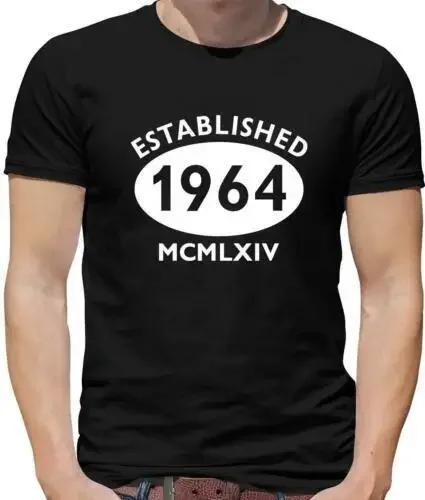 Römische Zahlen Geburtstag 1964 Herren 5th55 Geschenk -aktuell