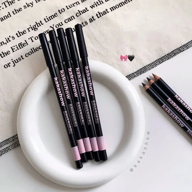 4-Farben-Gel-Eyeliner Aegyo Sal Stift Nude Pink Lying Silkworm Langanhaltender Natürlicher Unterer Wimpernkranz Augen-Make-up Highlighter-Stift – Detail 5