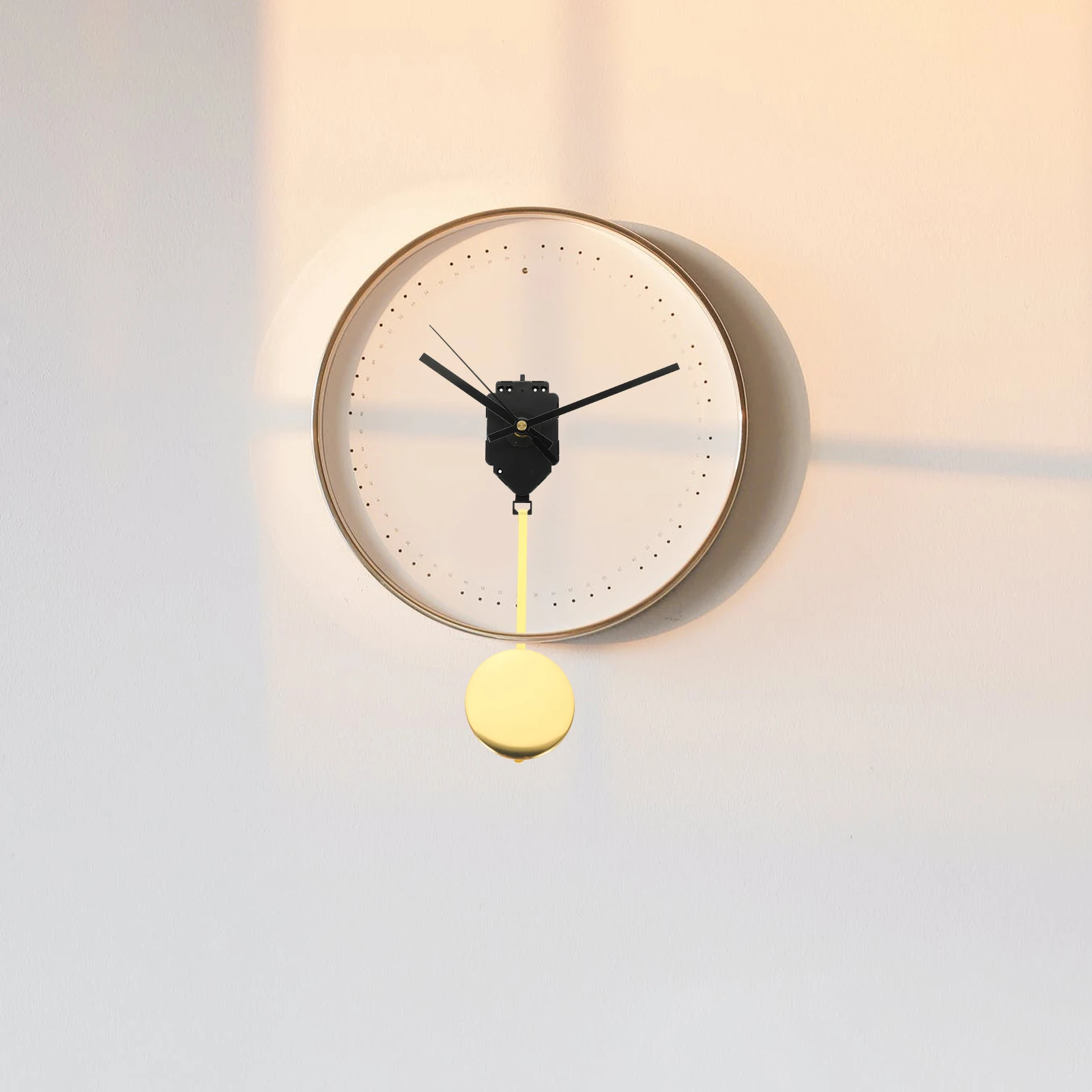 

Quartz Pendulum Pointer Set Retro Metal Clock Movement Operated Clocks Parts