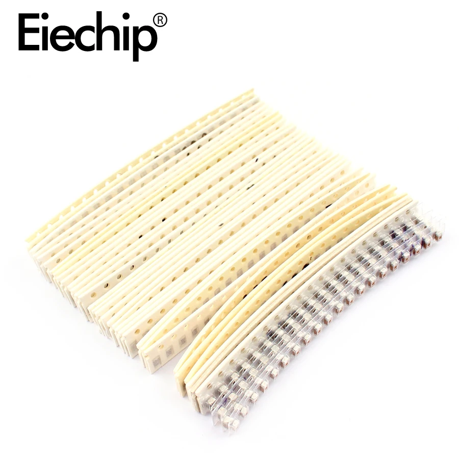 1206 SMD Ceramic Capacitor set 1pF-10uF 36Values *20pcs capacitors assortment kit 22PF 47PF 22NF  capacitance sample package image 4
