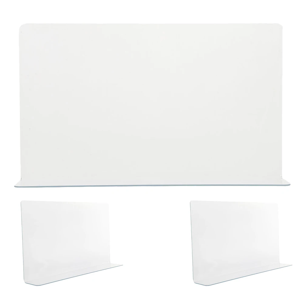 

3Pcs PVC Bathroom Splash Guard Shower Corner Water Barrier Splash Screen for Bathtub Sink Shower Water Blocker