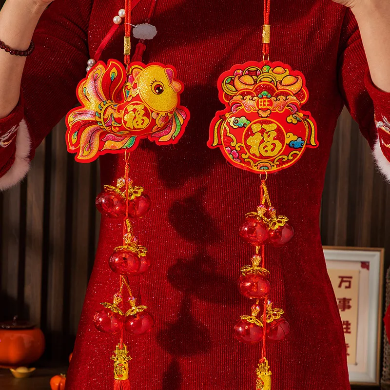 

Snake Year Decoration Fortune Hanging Living Room Mall Shop New Year Decor CNY Hanging Decoration Chinese New Year Supplies