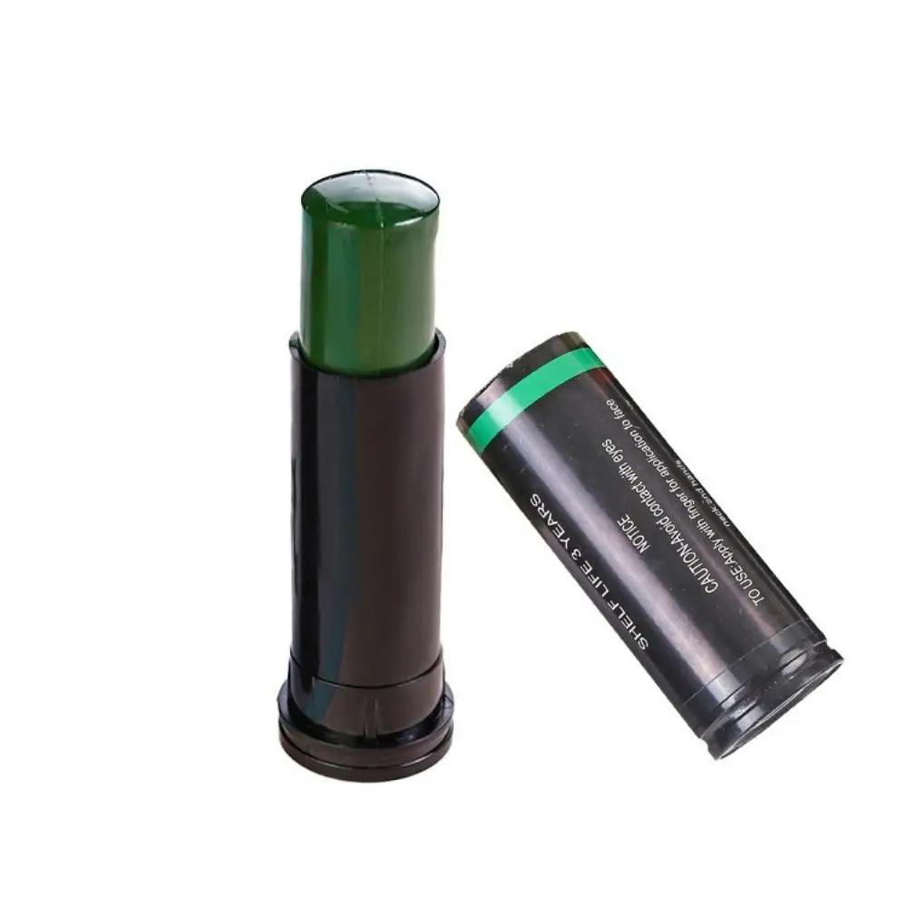 Field Camouflage Oil Face Paint Tube Easy to Color Camouflage Cream Oil Tube Stick Disguised Paint Eye Black Stick for Sports