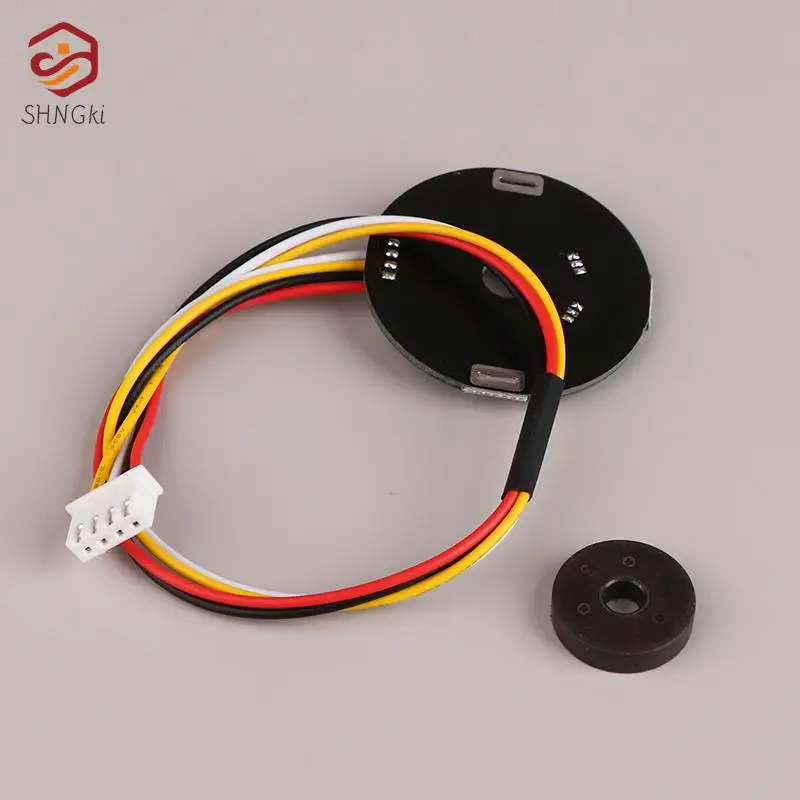 775-P16 Double Hall Magnet Encoder Code Plate Magnetic Induction Rotation Speed Direction Sensor Use To 775 DC Gear Motor