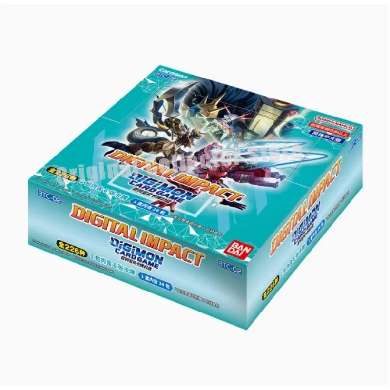 Cartões originais Bandai Digimon DTCG Jogo de negociação Monstro Digital Chinês Todas as séries BTC01-BTC13 Reabastecer Bolsa EXC01-EX09 Coletar