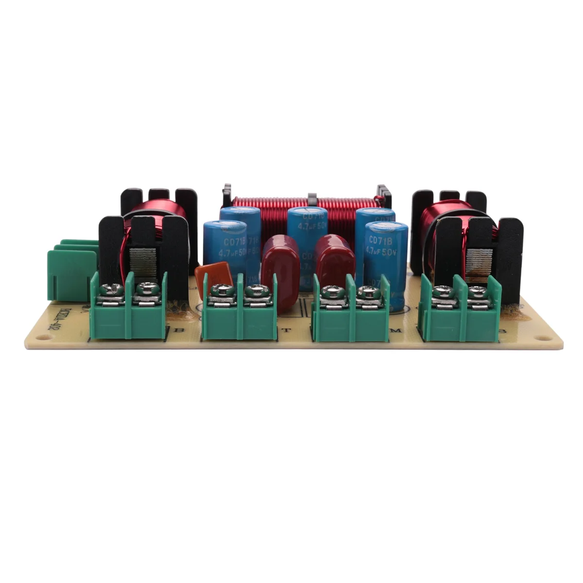 Altavoz de Audio cruzado de 4 vías, 120W, doble bajo, rango medio, triple divisor de frecuencia, cruce profesional KTV
