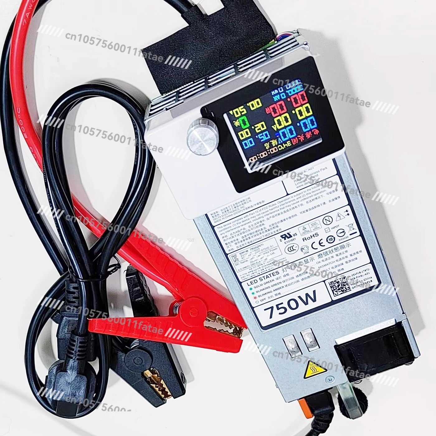 Modified Adjustable Power Supply D750ES1S3 Server Control Version Color Screen Battery Charging Power Supply Modification