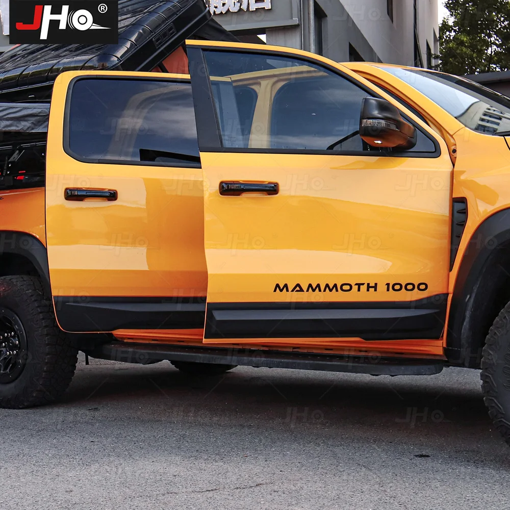 Ram 1500 2021 2022 2023 TRX Matt Black Body Cladding Side Anti-Scratch Bodys Kit Truck Styling Accessories 4 Piece