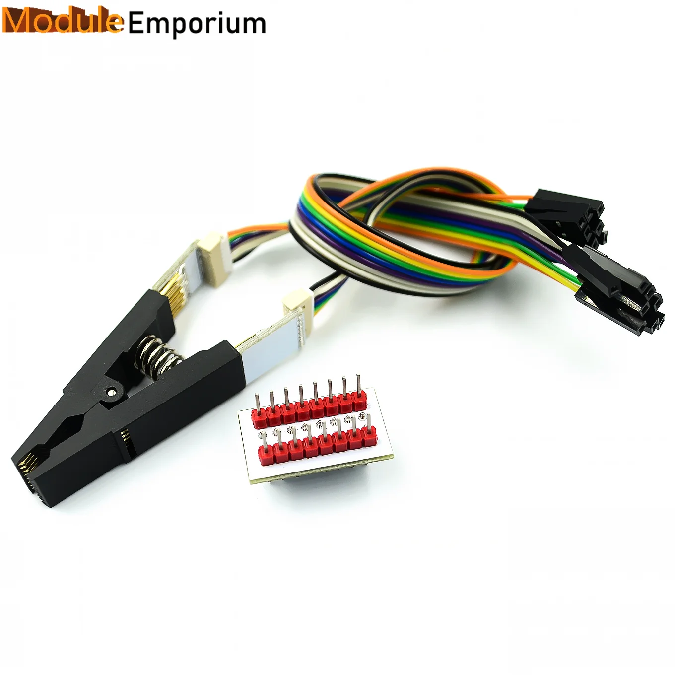 Picture 7: CH341A 24 25 Series EEPROM Flash BIOS USB Programmer Module + SOIC8 SOP8 Test Clip For EEPROM 93CXX / 25CXX / 24CXX