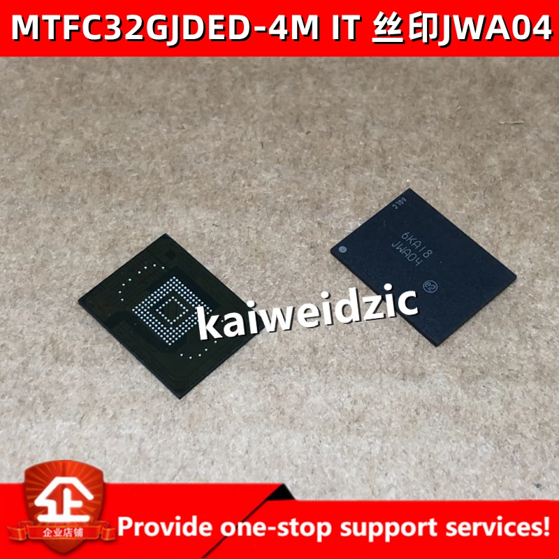 kaiweikdic New imported original MTFC32GJDED-4M IT Screen printing JWA04 BGA169 Memory IC